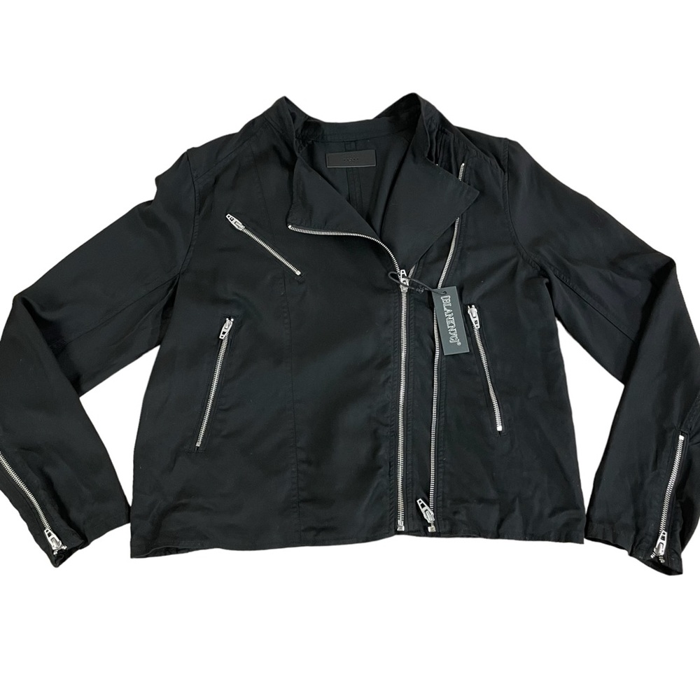 Blank NYC NWT black moto jacket with double zipper Large - Picture 6 of 15